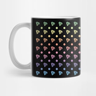 Diamonds and dots Mug